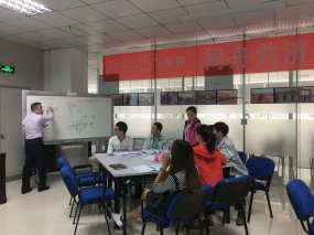 洪剑坪老师在惠州美晨公司，《班组管理技能提升》内训